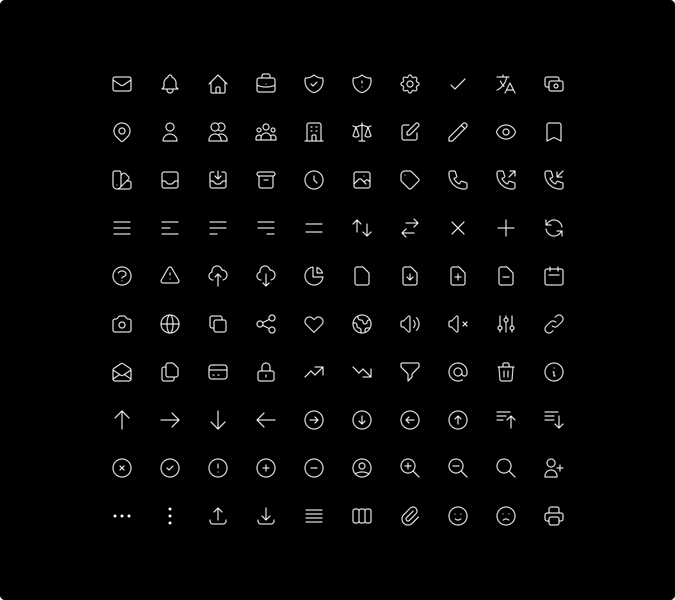Icon library